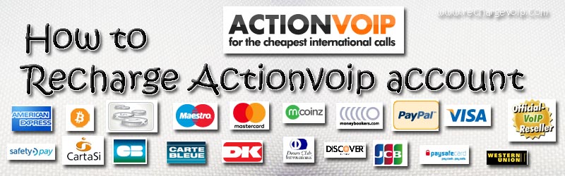 Recharge actionvoip