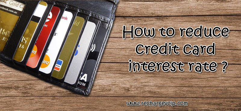 reduce credit card interest